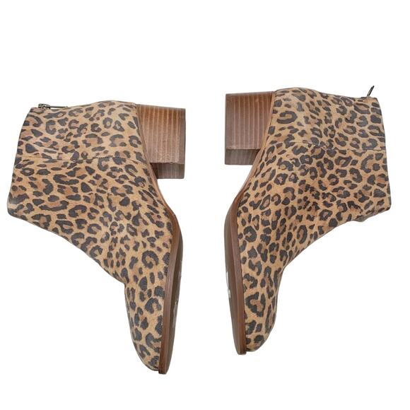 Seychelles Floodplain Leopard Bootie 8.5 Brown NEW - Picture 3 of 9